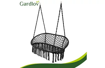 Leagăn de grădină cu două locuri Stork's Nest + perne