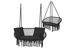 Leagăn de grădină cu două locuri Stork's Nest + perne