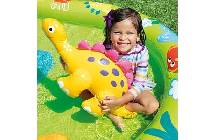 Teren de joacă gonflabil cu apă cu tobogan 191 x 152 x 58 cm – Dinozaur I57166