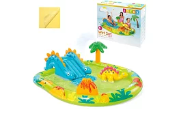 Teren de joacă gonflabil cu apă cu tobogan 191 x 152 x 58 cm – Dinozaur I57166