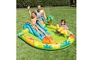 Teren de joacă gonflabil cu apă cu tobogan 191 x 152 x 58 cm – Dinozaur I57166