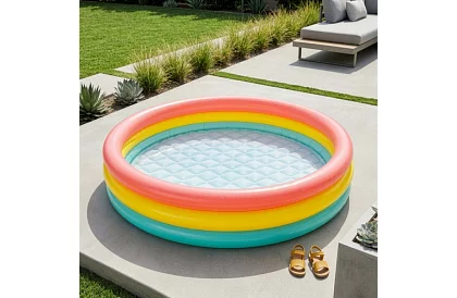 Piscină gonflabilă pentru copii cu fund moale 114 x 25 cm – I57412NP