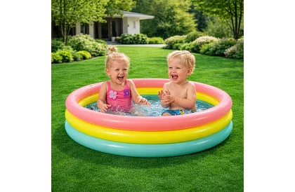 Piscină gonflabilă pentru copii cu fund moale 114 x 25 cm – I57412NP