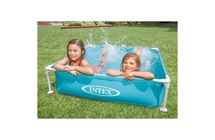 Piscină pentru copii cu cadru 122 × 122 × 30 cm – I57173