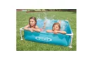 Piscină pentru copii cu cadru 122 × 122 × 30 cm – I57173