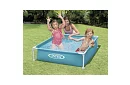 Piscină pentru copii cu cadru 122 × 122 × 30 cm – I57173