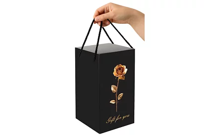 Trandafir etern în sticlă cu iluminare LED