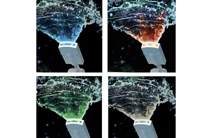 Fântână de piscină, duză de apă LED colorată - Intex 28089