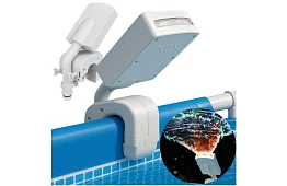 Fântână de piscină, duză de apă LED colorată - Intex 28089