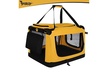 Geantă de transport pliabilă pentru animale – 60 × 42 × 44 cm