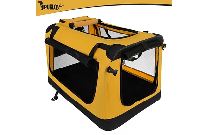 Geantă de transport pliabilă pentru animale – 60 × 42 × 44 cm