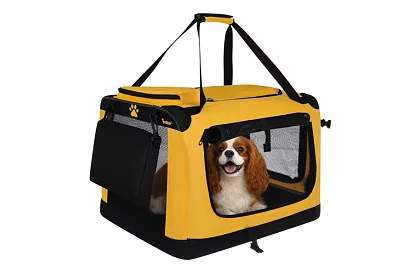 Geantă de transport pliabilă pentru animale – 60 × 42 × 44 cm