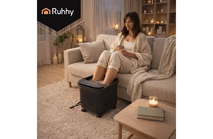 Dispozitiv de masaj cu apă pentru picioare cu încălzire și hidromasaj – 550 W