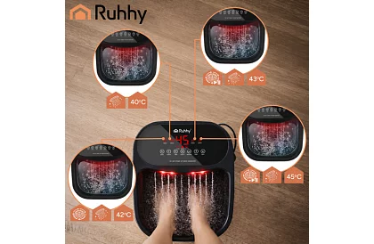 Dispozitiv de masaj cu apă pentru picioare cu încălzire și hidromasaj – 550 W