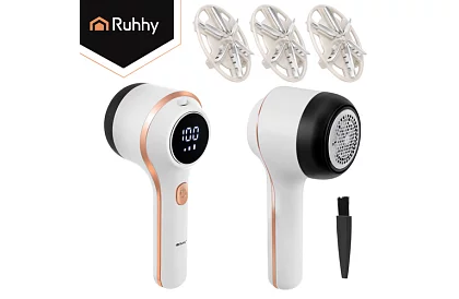 AKU aparat de îndepărtat scame cu LCD