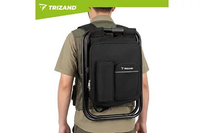 Scaun de pescuit cu rucsac Tourist 3 în 1 pliabil – capacitate de încărcare 150 kg