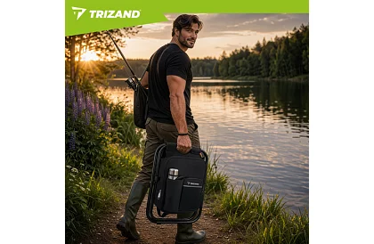 Scaun de pescuit cu rucsac Tourist 3 în 1 pliabil – capacitate de încărcare 150 kg