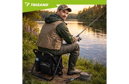 Scaun de pescuit cu rucsac Tourist 3 în 1 pliabil – capacitate de încărcare 150 kg
