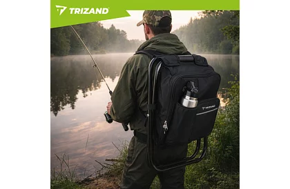 Scaun de pescuit cu rucsac Tourist 3 în 1 pliabil – capacitate de încărcare 150 kg