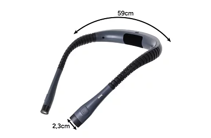 Lampă de citit cărți cu suport pentru gât – încărcare USB-C