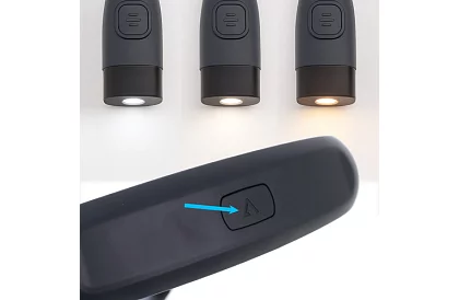 Lampă de citit cărți cu suport pentru gât – încărcare USB-C