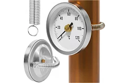 Termometru rotundă de contact până la 120 °C
