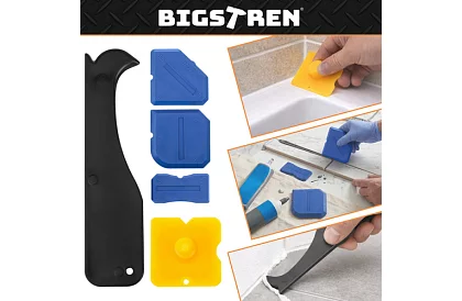 Set de spatule, raclete pentru aplicarea și îndepărtarea materialelor de rosturi