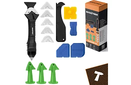 Set de spatule, raclete pentru aplicarea și îndepărtarea materialelor de rosturi