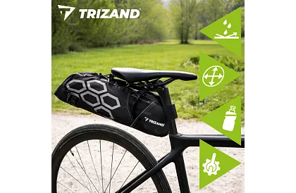 Geantă impermeabilă pentru sub șa 12 l