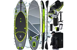 Paddleboard 350 cm - placă cu pagină, scaun, pompă și set de accesorii
