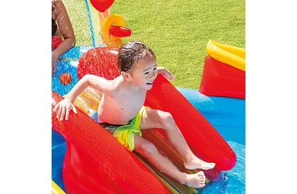 Teren de joacă gonflabil pentru apă 297 x 193 x 135 cm - I57453NP