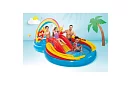 Teren de joacă gonflabil pentru apă 297 x 193 x 135 cm - I57453NP
