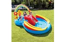 Teren de joacă gonflabil pentru apă 297 x 193 x 135 cm - I57453NP