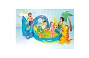 Teren de joacă acvatic 302 × 229 × 112 cm – Dinoland I57135NP