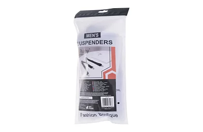 Bărbați elastici bretele – bretele negre cu lățimea de 3,5 cm