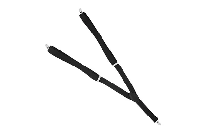 Bărbați elastici bretele – bretele negre cu lățimea de 3,5 cm