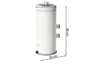 Pompa de filtrare a piscinei 3785 l/h filtru A29000 Hydro Aeration până la 21100 l – Intex 26638NP