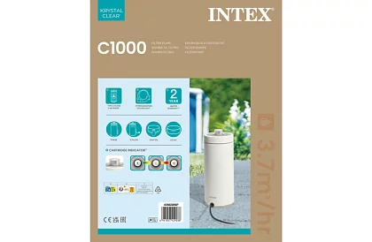 Pompa de filtrare a piscinei 3785 l/h filtru A29000 Hydro Aeration până la 21100 l – Intex 26638NP