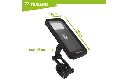 Suport pentru telefon impermeabil pentru bicicletă – dimensiune de până la 6,9"