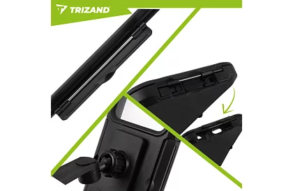 Suport pentru telefon impermeabil pentru bicicletă – dimensiune de până la 6,9"