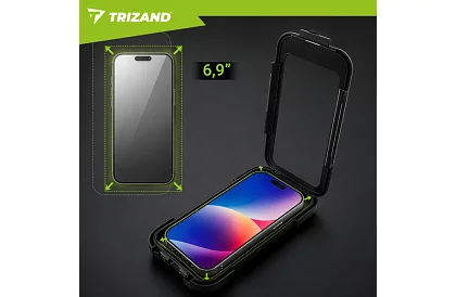 Suport pentru telefon impermeabil pentru bicicletă – dimensiune de până la 6,9"