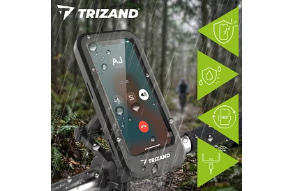 Suport pentru telefon impermeabil pentru bicicletă – dimensiune de până la 6,9"