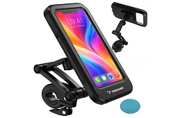 Suport pentru telefon impermeabil pentru bicicletă – dimensiune de până la 6,9"