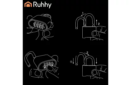 Ușa de cod din oțel 50 mm