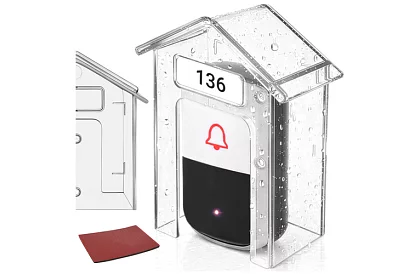 Capac de protecție pentru soneria de la ușă