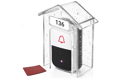 Capac de protecție pentru soneria de la ușă