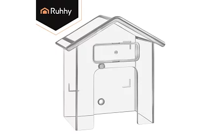 Capac de protecție pentru soneria de la ușă