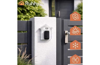 Capac de protecție pentru soneria de la ușă