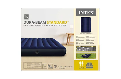 Saltea gonflabilă din catifea 137 × 191 × 25 cm – Dura-Beam