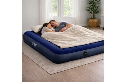 Saltea gonflabilă din catifea 137 × 191 × 25 cm – Dura-Beam